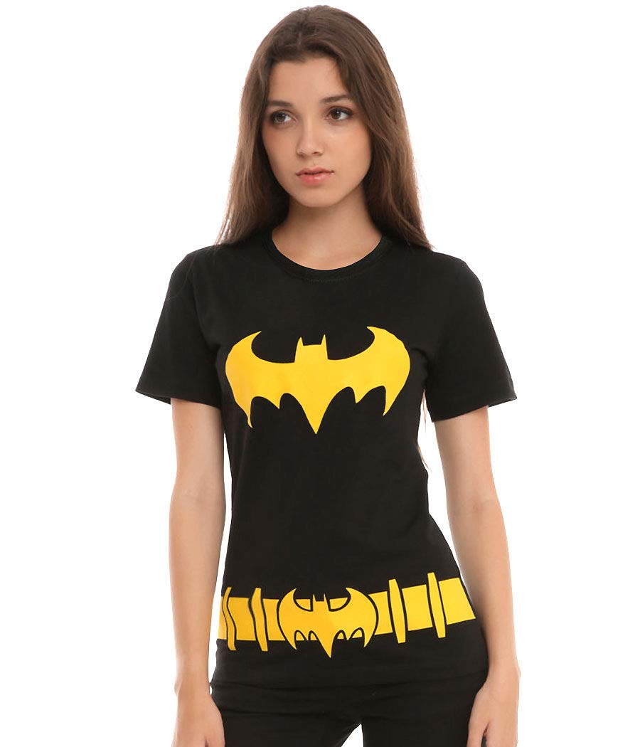 Batgirl - Costume Juniors T-Shirt - Medium/Black