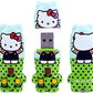 MIMOBOT Hello Kitty Fun in Fields 2 GB USB Flash Drive