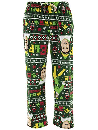 Warner Bros. Buddy The Elf Son of A Nutcracker Men's Lounge Pants, Grey, XL