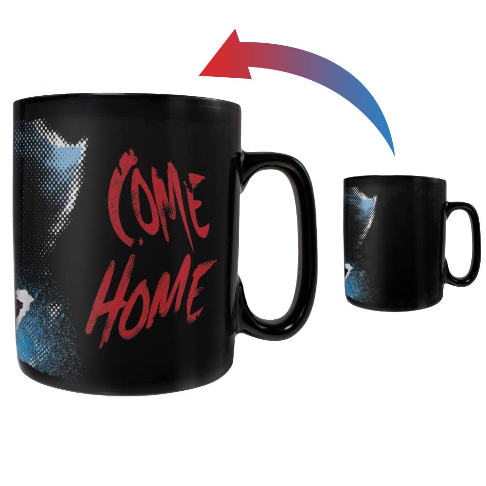 IT Chapter 2 – Pennywise – Come Home – Morphing Mugs Heat Sensitive Mug – Ceramic Horror Film Color Changing Heat Reveal Coffee Tea Mug – by Trend Setters Ltd