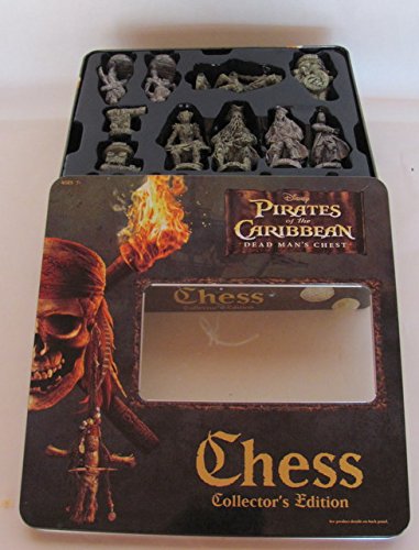 Disney Pirates of the Caribbean Dead Man’s Chest, Chess Collector’s Edition in a tin.