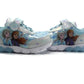 Disney Frozen 2 Girl's Lighted Athletic Sneaker, Blue/Silver (Toddler/Little Kid)