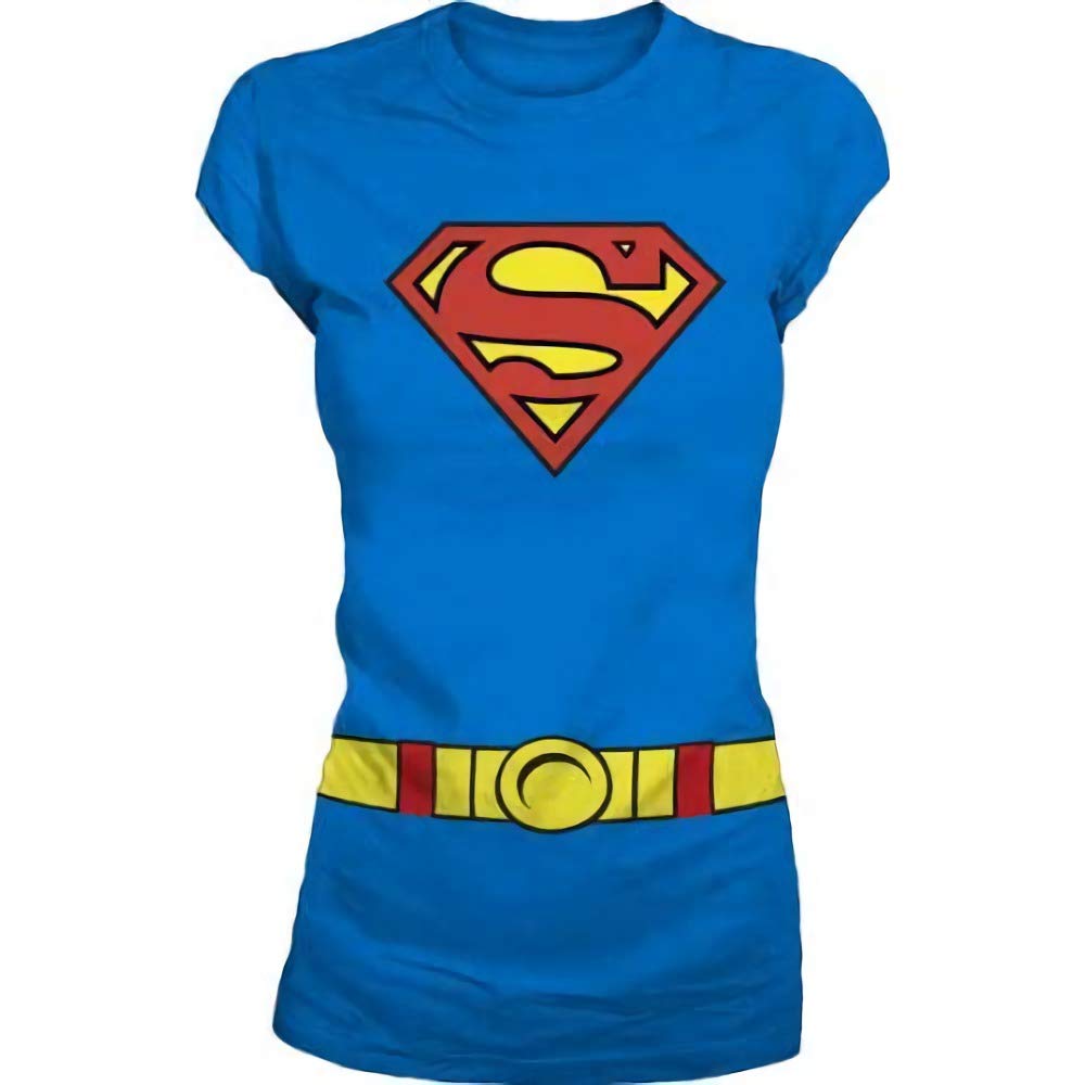 Old Glory Supergirl - Logo Juniors Costume T-Shirt