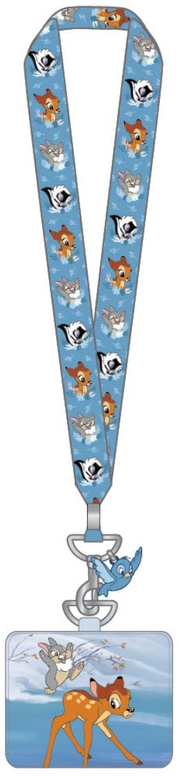Loungefly Disney Bambi Snowy Day Lanyard with Cardholder