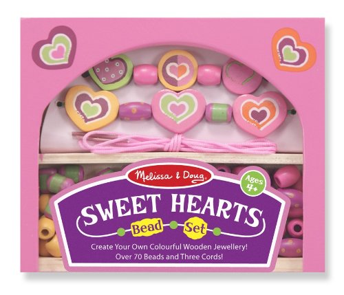 Melissa & Doug Sweet Hearts Bead Set
