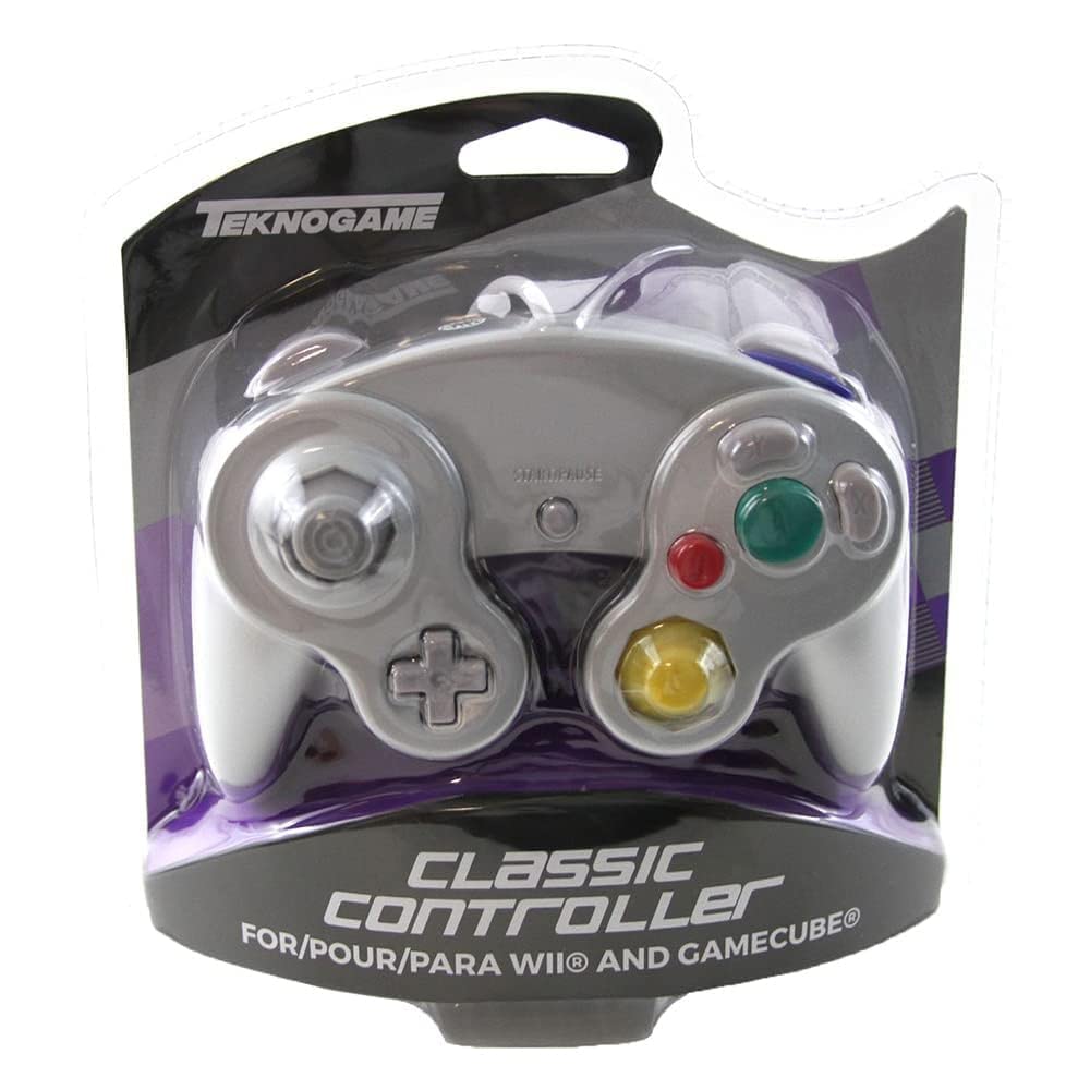 TeknoGame Wired GameCube Controller, Silver