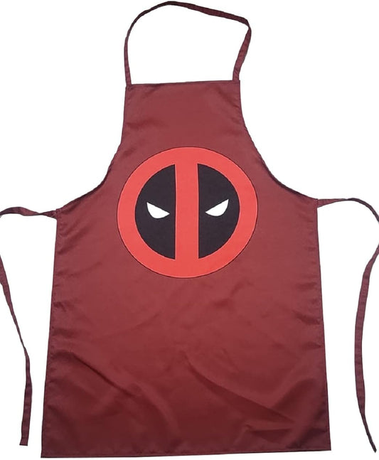 Marvel Deadpool Symbol Kitchen Apron