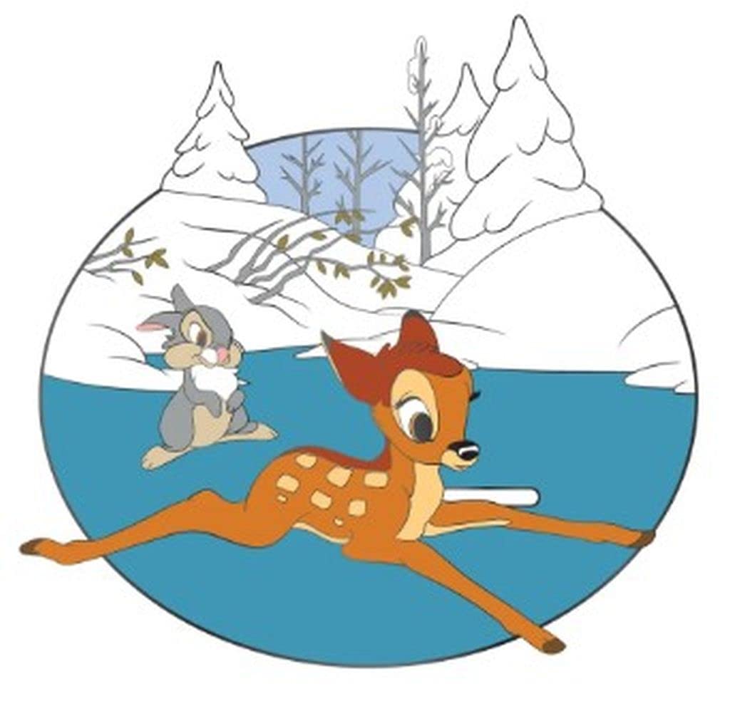 Loungefly Disney Bambi Ice Skating 3-Inch Collector Box Pin