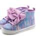 Nickelodeon JoJo Siwa Girl's Hi-Top Athletic Sneaker, Lilac/Blue (Little Kid/Big Kid)