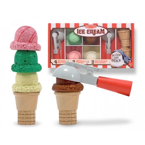Melissa & Doug Deluxe Ice Cream Parlor Set