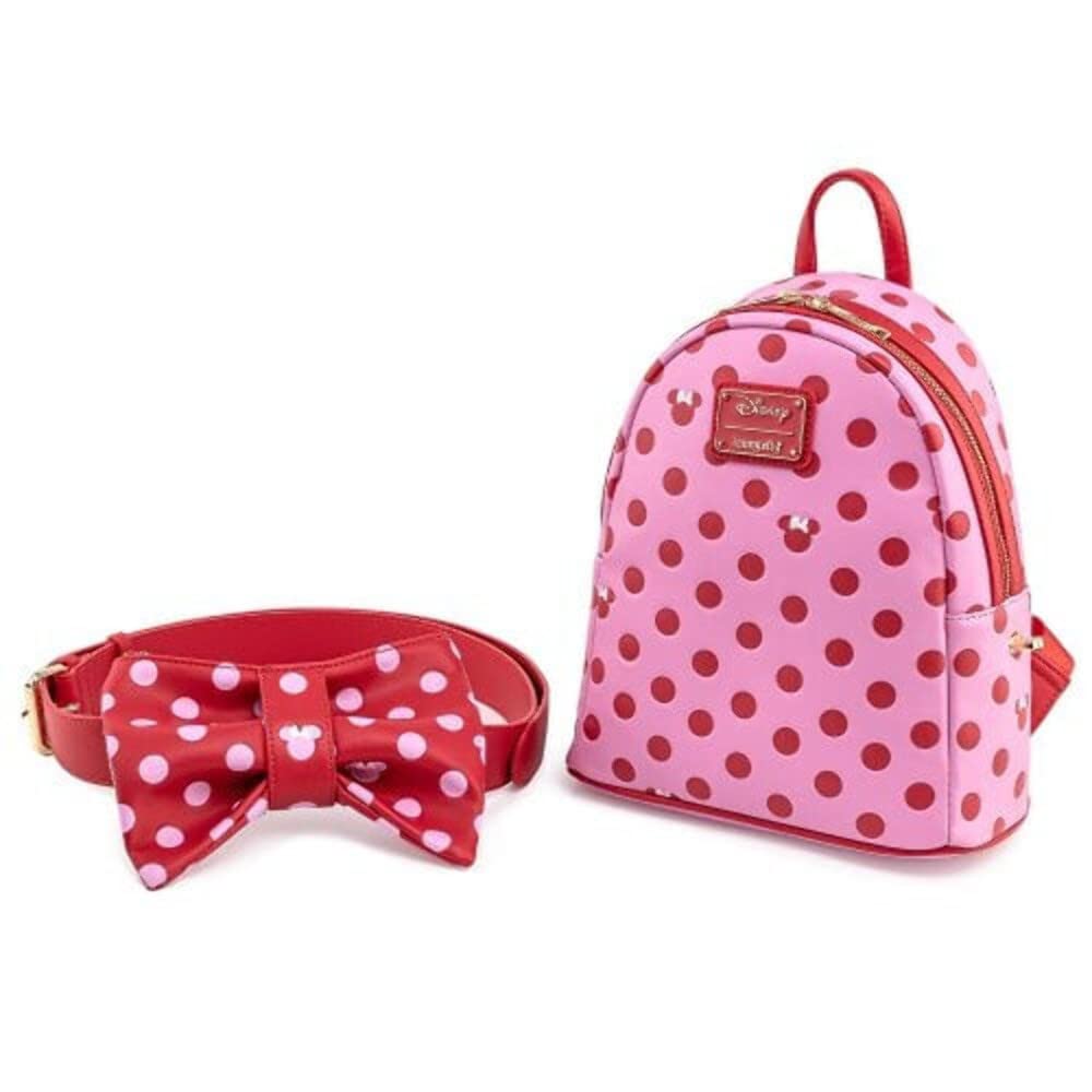 Loungefly Minnie Bow 2in1 Fanny Mini Backpack