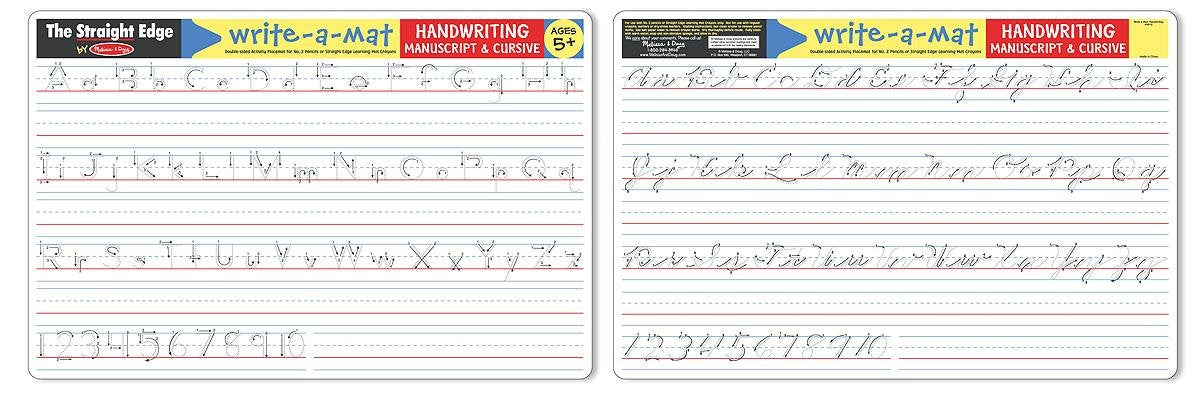 Telling Time Write-A-Mat (Pack of 6)