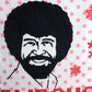 Bob Ross Happy Little Holidays Fleece Softest Comfy Throw Blanket for Adults & Kids| Measures 60 x 45 Inches