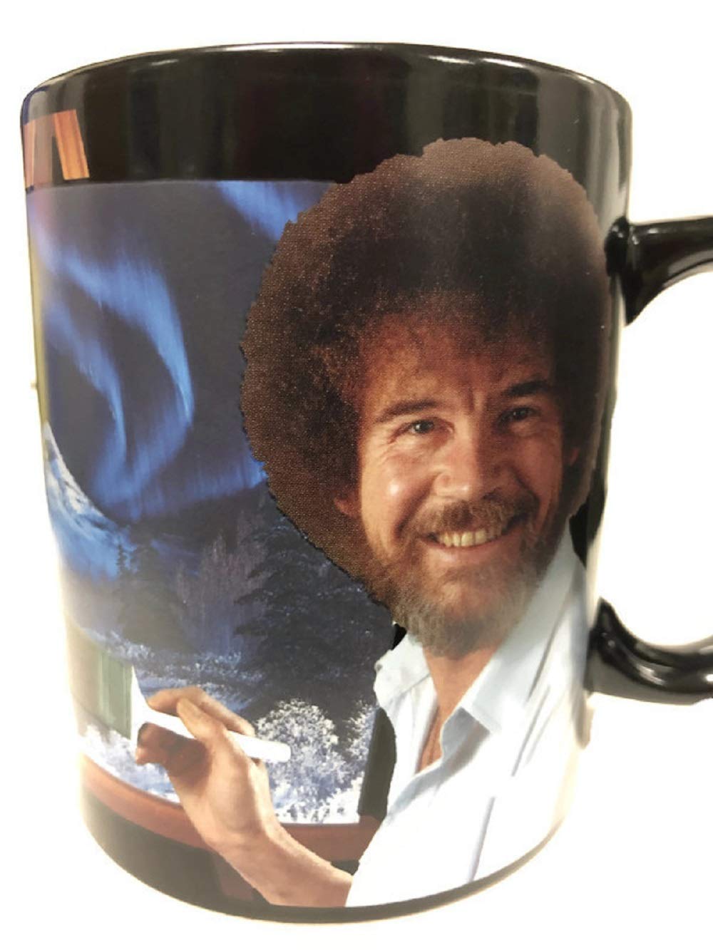 Surreal Entertainment Bob Ross There Are No Mistakes Heat Change Mug