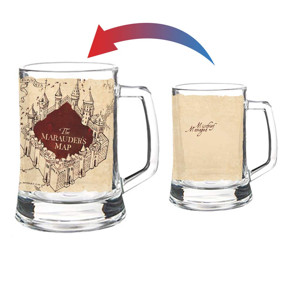 Harry Potter – Morphing Mugs Heat Sensitive Clue Mug – Full image revealed when HOT liquid is added - 16oz Large Drinkware