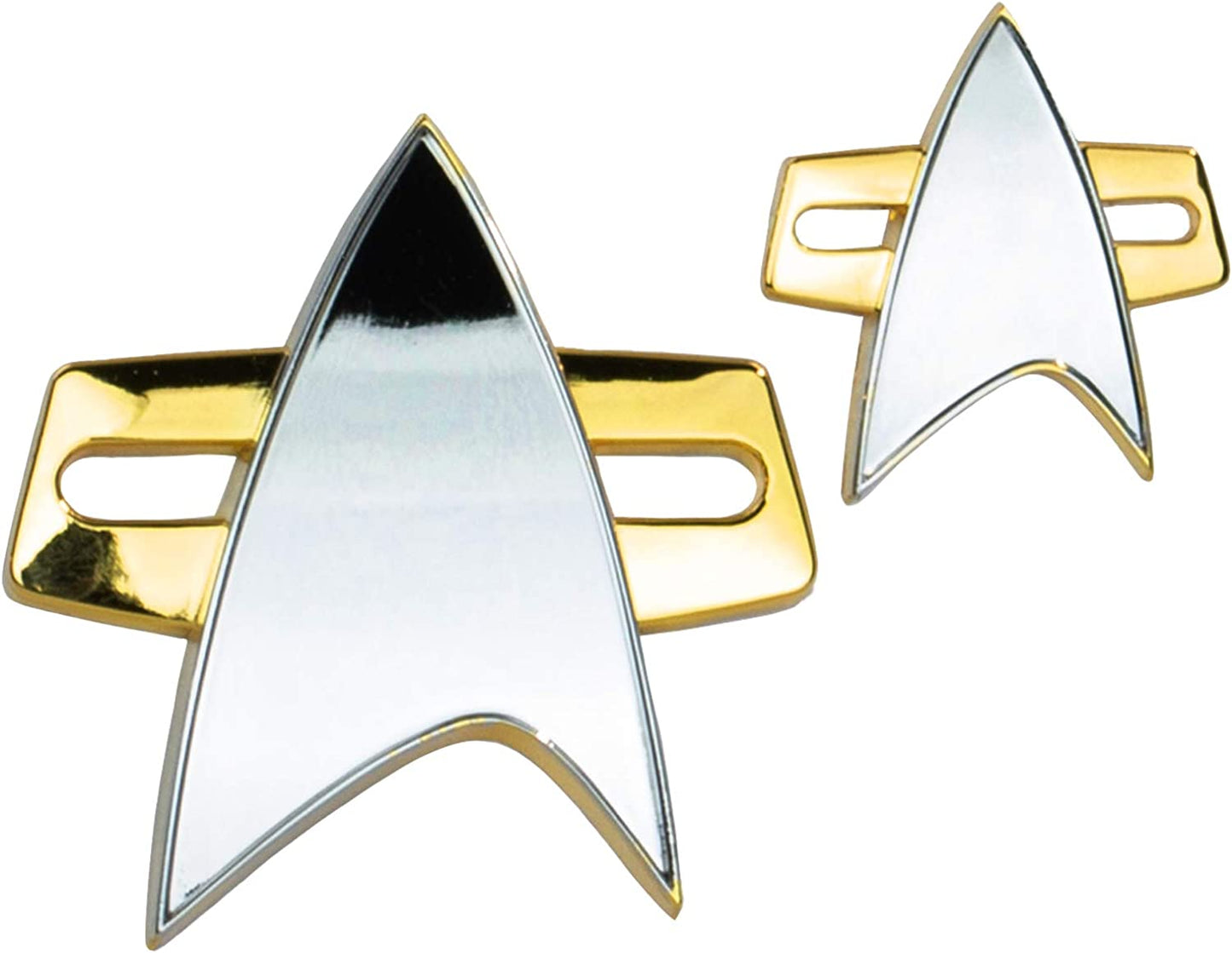 Quantum Mechanix QMx - Star Trek: Voyager Badge and Pin Set