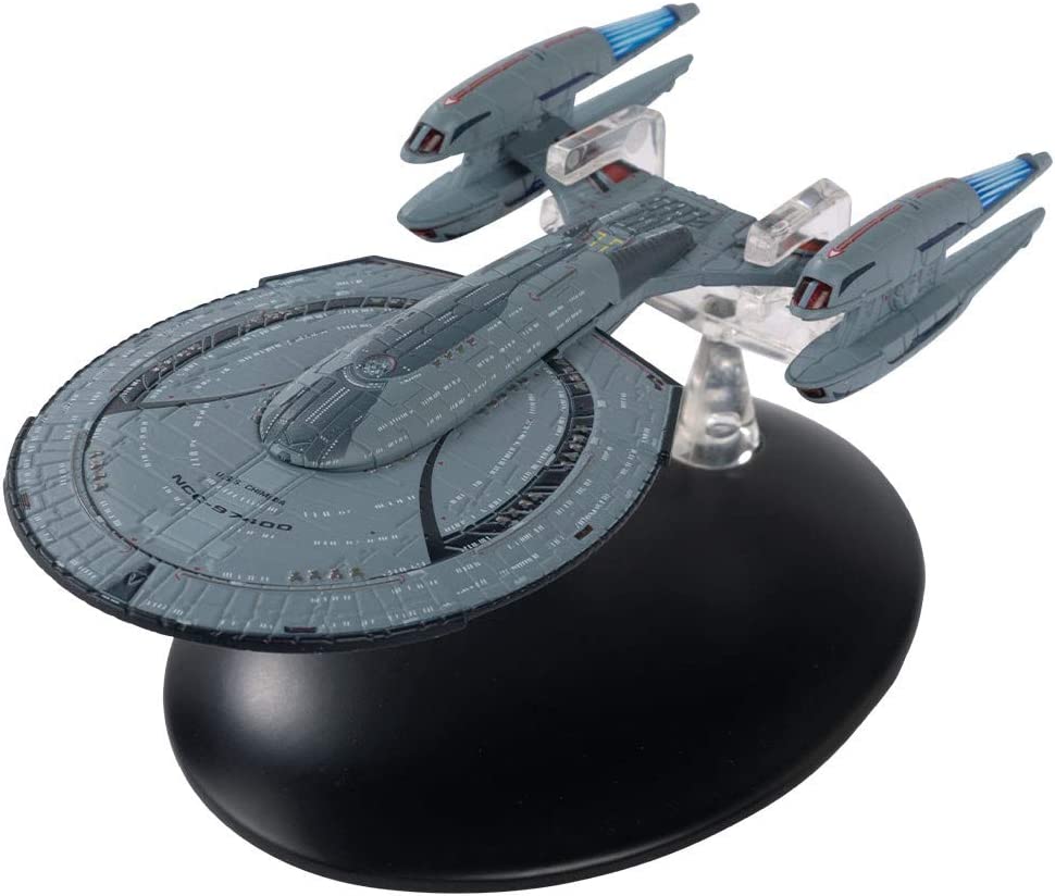 The Official Star Trek Online Starships Collection | U.S.S. Chimera NCC-97400 with Magazine Issue 2 by Eaglemoss Hero Collector