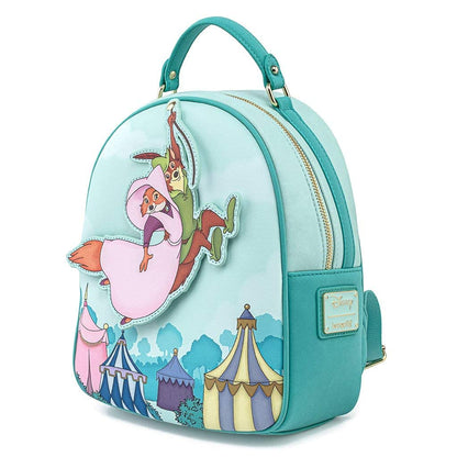 Loungefly x Disney Robin Hood Robin Rescues Maid Marian Mini Backpack