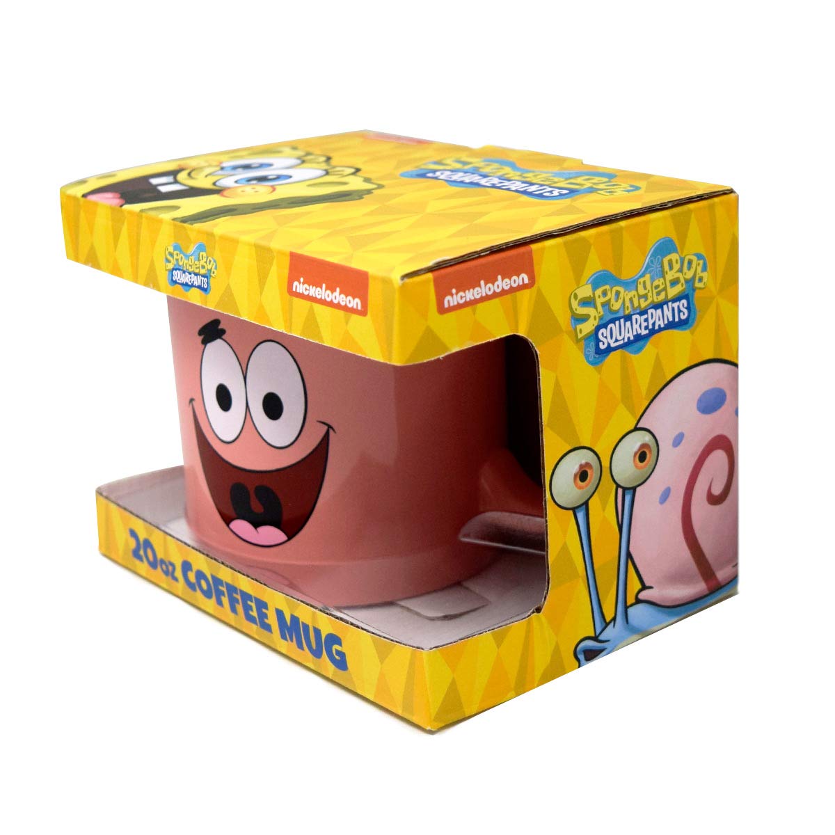 Patrick Officially licensed Big Face Jumbo 20 oz Coffee Mug - Perfect for coffee lovers and SpongeBob SquarePants fans!