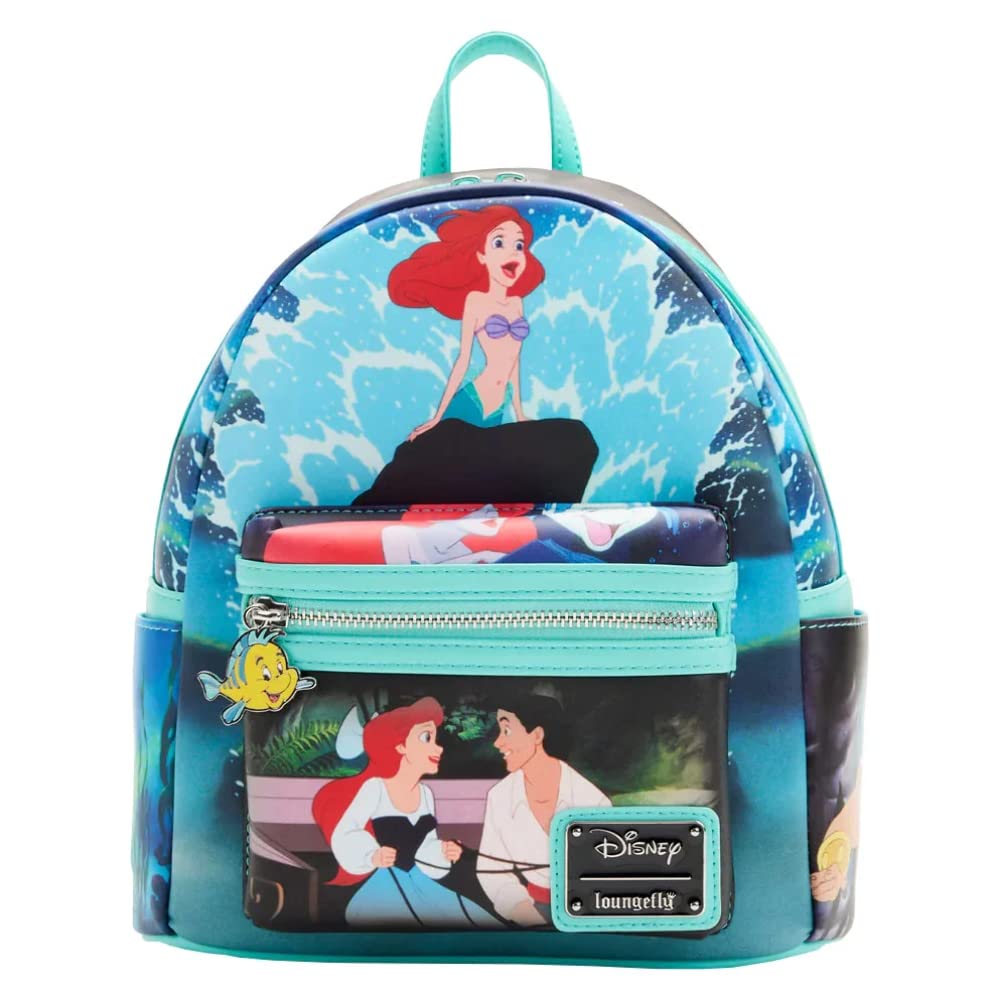 Loungefly Disney The Little Mermaid Princess Scenes Series Mini Backpack