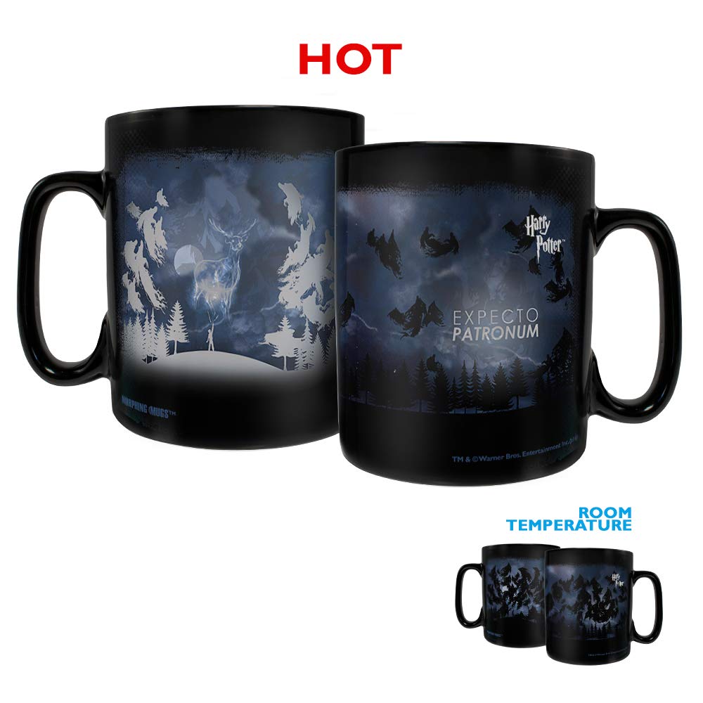 Harry Potter – Morphing Mugs Heat Sensitive Clue Mug – Full image revealed when HOT liquid is added - 16oz Large Drinkware