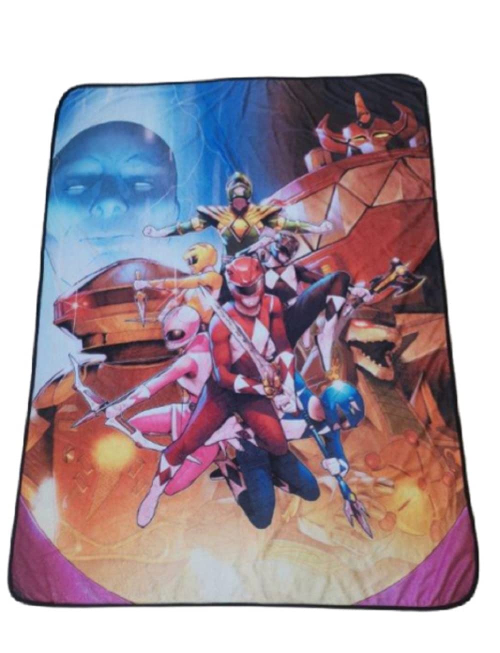 Power Rangers Fleece Softest Comfy Throw Blanket for Adults & Kids| Measures 60 x 45 Inches