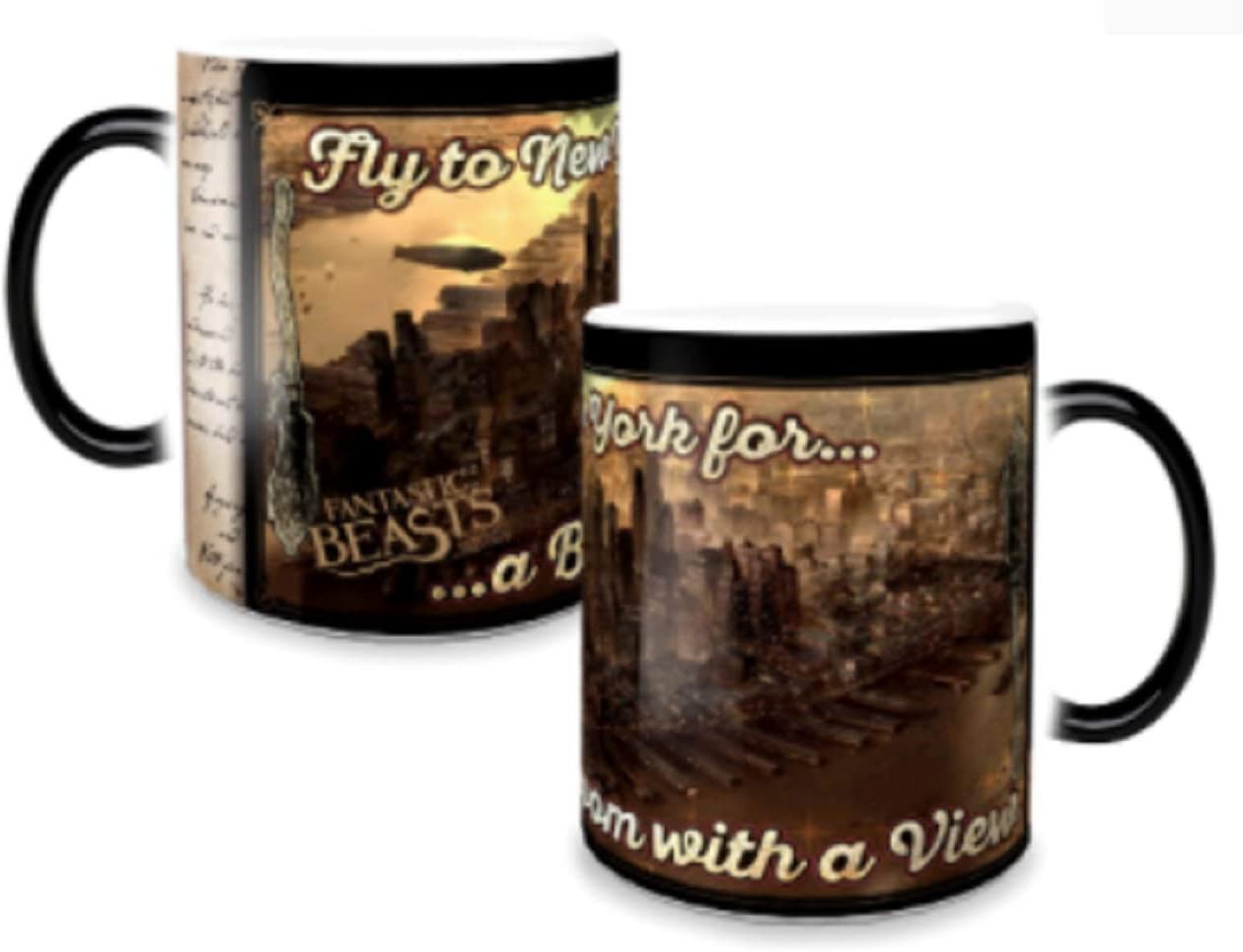Fantastic Beasts and Where to Find Them (Broom with a View) Morphing Mugs Heat-Sensitive Mug MMUG408