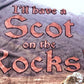 Surreal Entertainment Outlander Scot on The Rocks Throw Standand