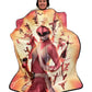 Power Rangers Pink Ranger Fleece Softest Throw Blanket| Measures 60 x 45 Inches