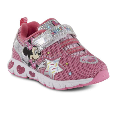 Toddler Girls' Minnie Mouse Light-Up Sneaker Shoes