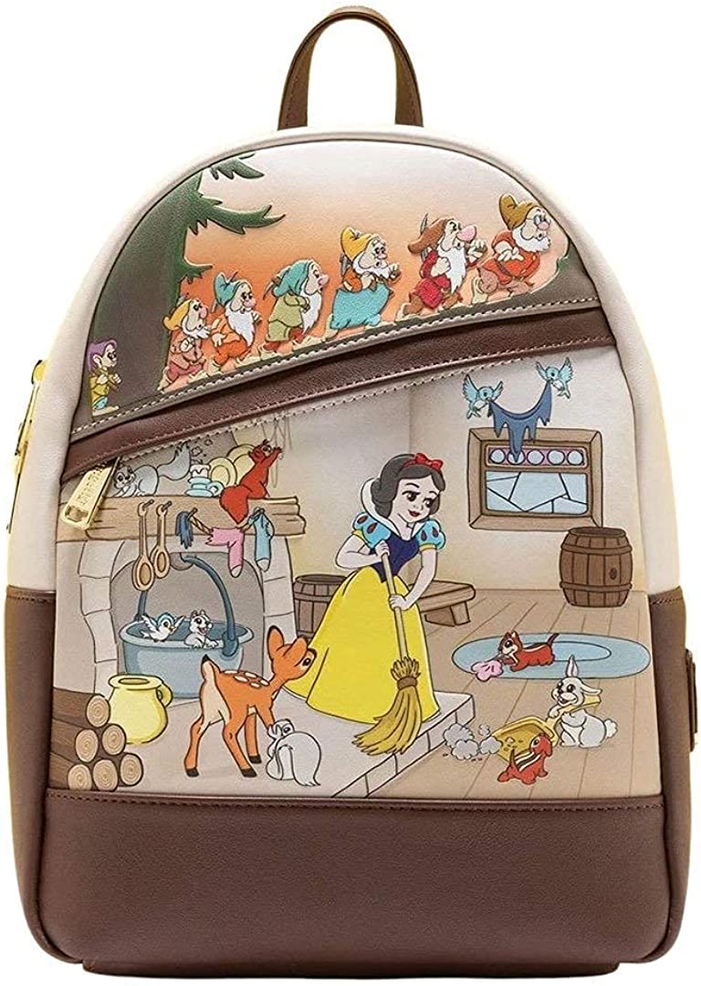 Snow White and the Seven Dwarfs Multi Scene Mini Backpack