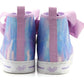 Nickelodeon JoJo Siwa Girl's Hi-Top Athletic Sneaker, Lilac/Blue (Little Kid/Big Kid)