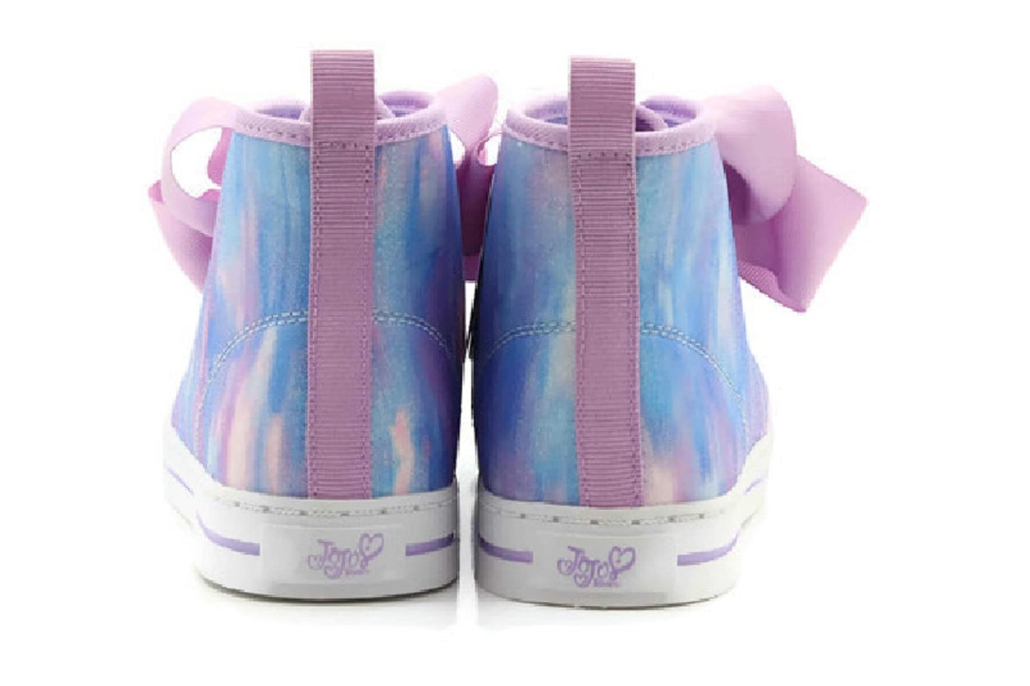 Nickelodeon JoJo Siwa Girl's Hi-Top Athletic Sneaker, Lilac/Blue (Little Kid/Big Kid)