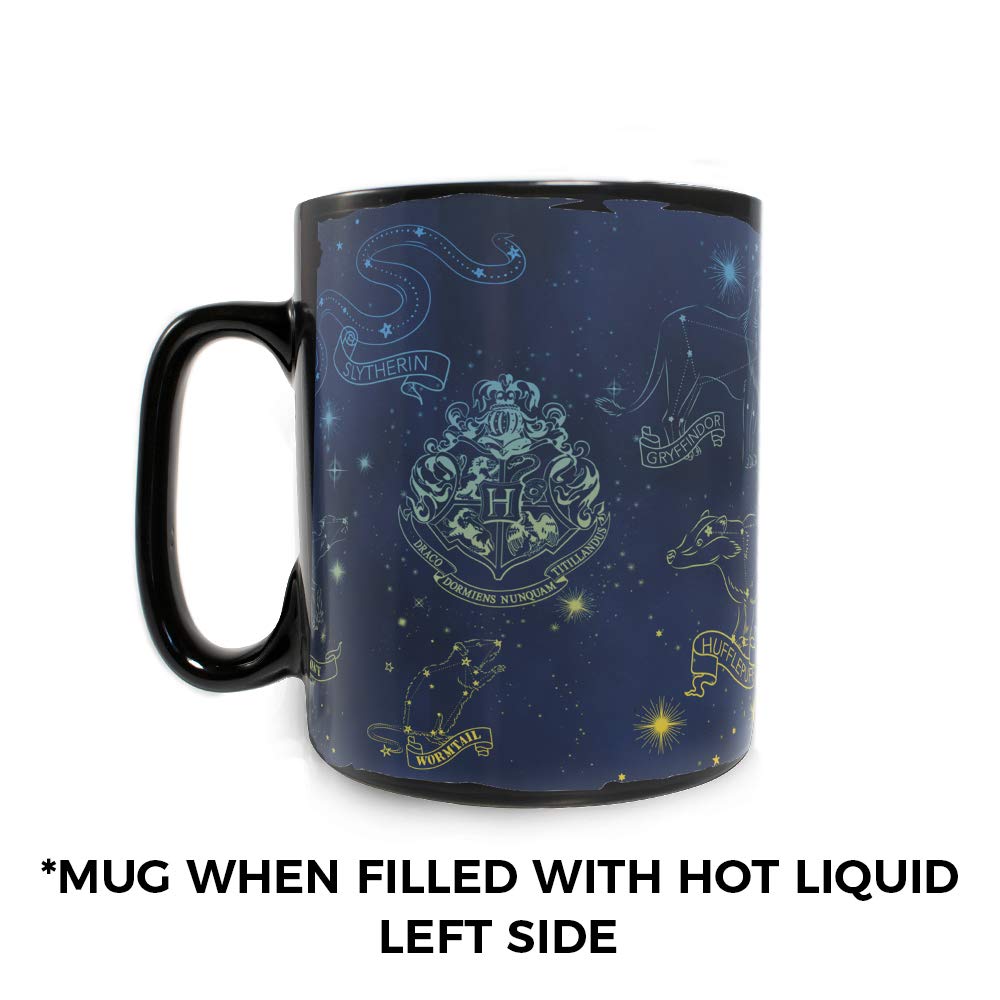 Harry Potter – Morphing Mugs Heat Sensitive Clue Mug – Full image revealed when HOT liquid is added - 16oz Large Drinkware