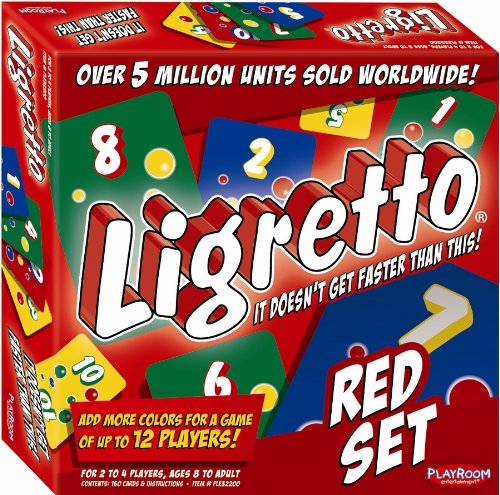 Playroom Ent Ligretto Red Set