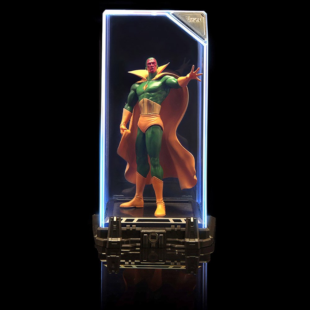 Sen-ti-nel Super Hero Illuminate Gallery Vision Marvel, Multi, 4 inches (SEN51163)