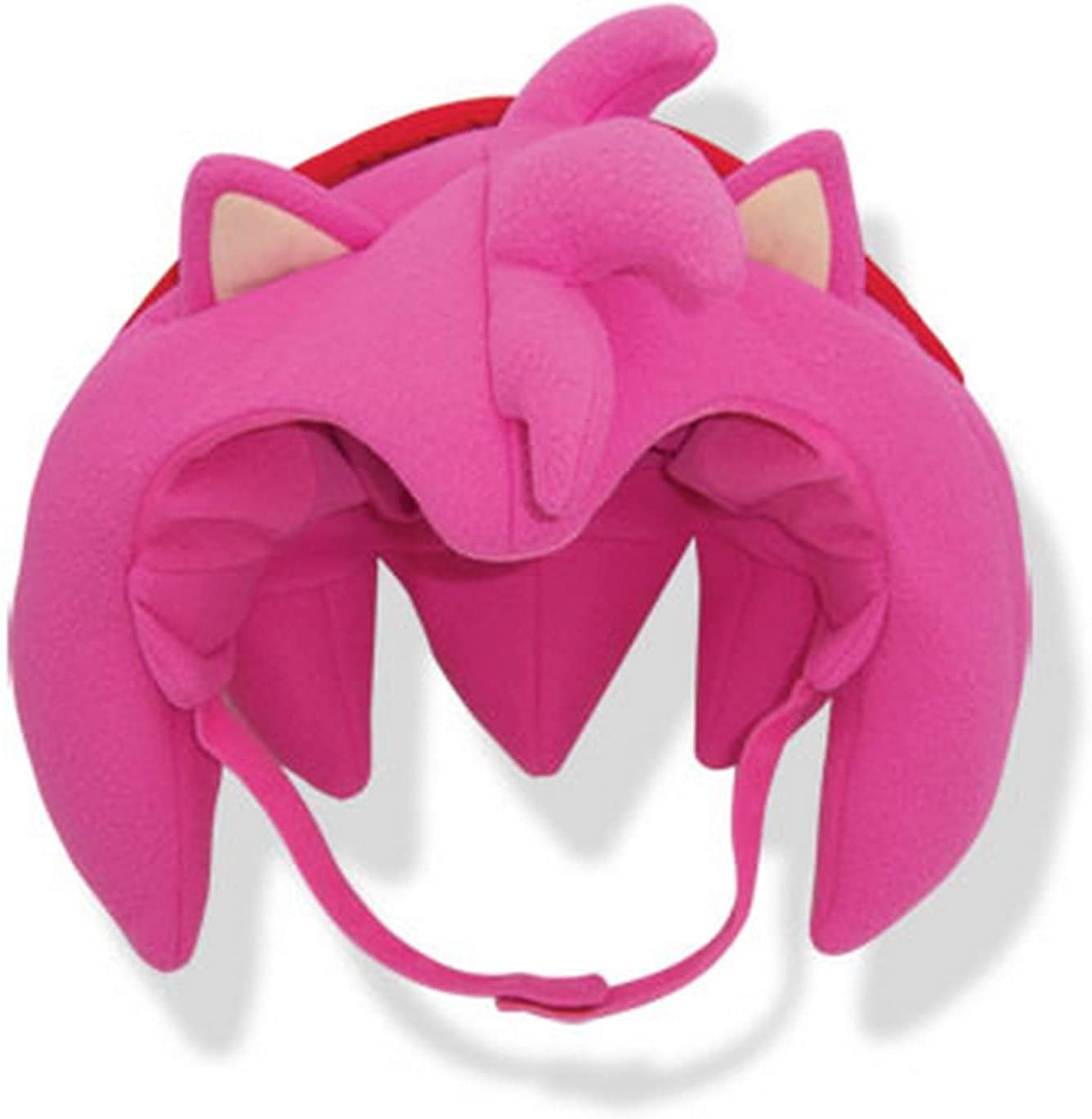 Great Eastern Entertainment Sonic Th Hedgehog Am Big Head Fleece Cap Pink