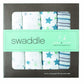 aden + anais Classic Muslin Swaddle Blanket 4 Pack, Baby Cakes (Discontinued by Manufacturer)