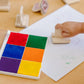 Melissa & Doug Rainbow Stamp Pad - 6 Washable Inks - Stamp Pads For Rubber Stamps, Arts And Crafts Supplies For Kids Ages 4+