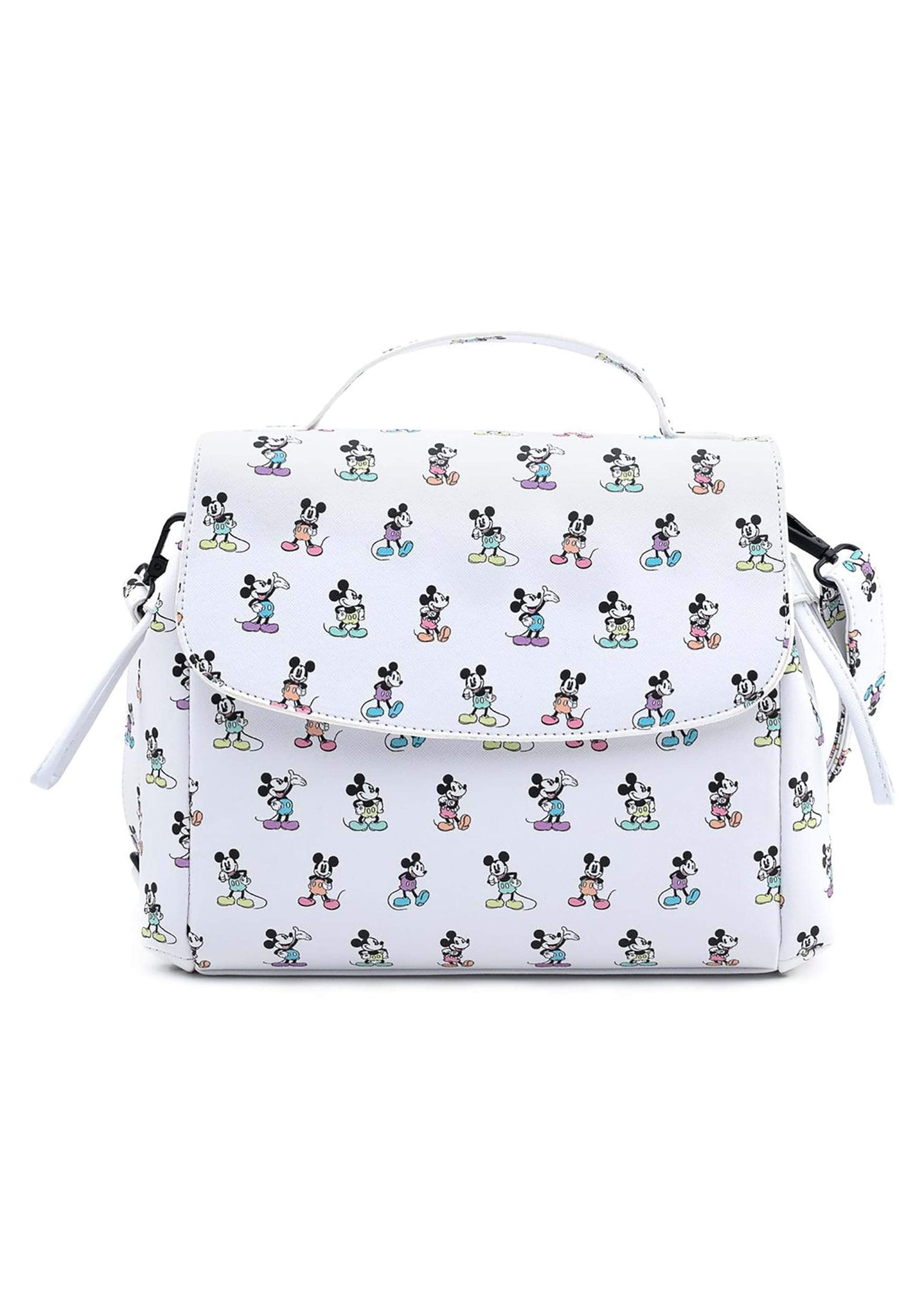Loungefly Mickey Mouse Pastel Poses Crossbody Bag
