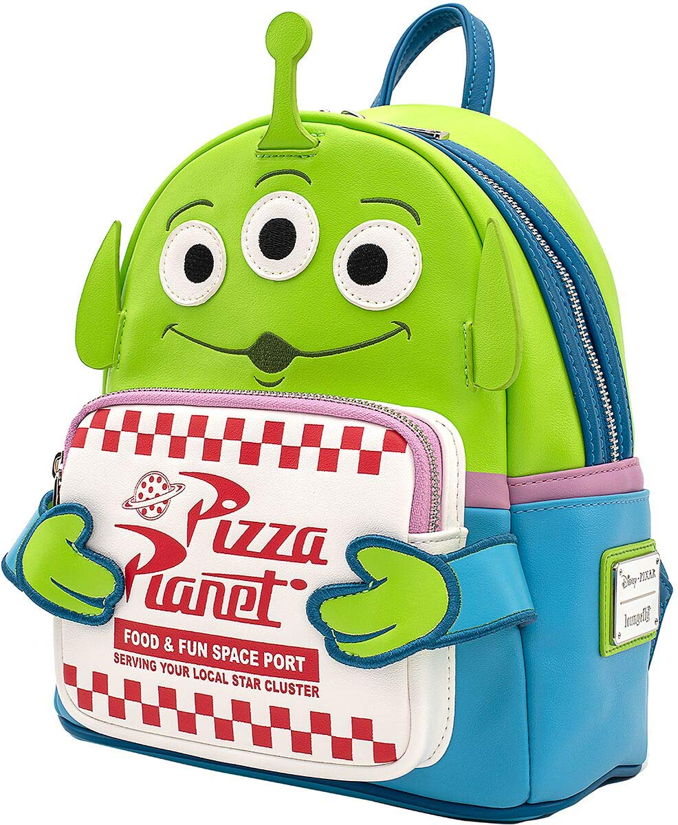 Loungefly Disney Pixar Toy Story Pizza Plant Alien Mini Backpack