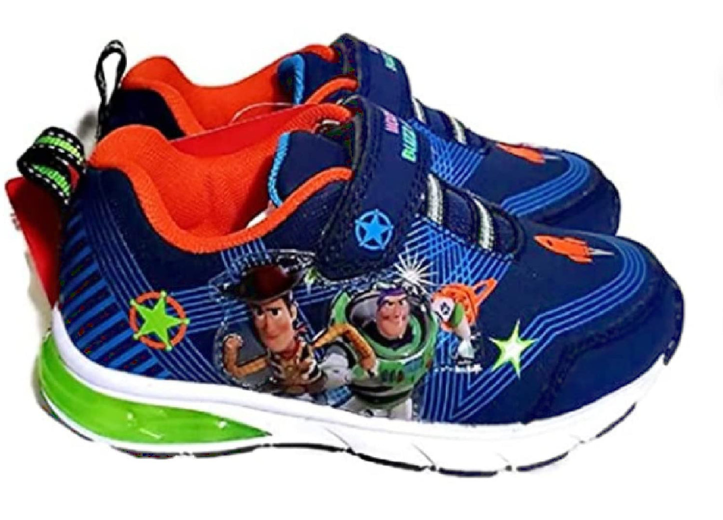 Disney Toy Story Woody & Buzz Lightyear Lightup Sneaker