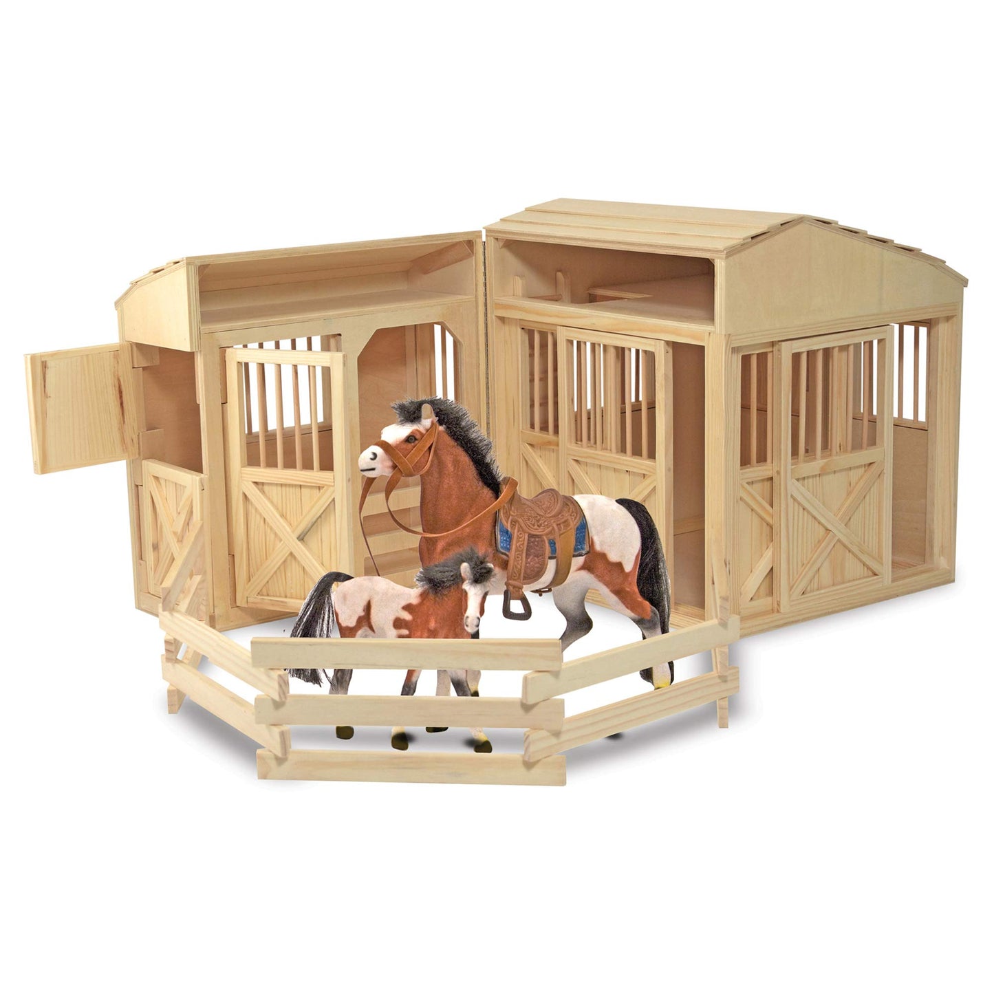 Melissa & Doug Folding Horse Stable