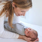 Woombie Organic Original Baby Swaddling Blanket, Vintage Linen, 14-19 lbs