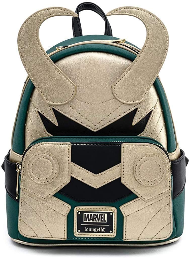 Loungefly x Marvel Loki Classic Cosplay Mini Backpack