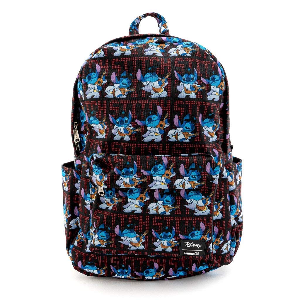 Loungefly x Disney Lilo and Stitch Elvis Stitch Nylon Backpack