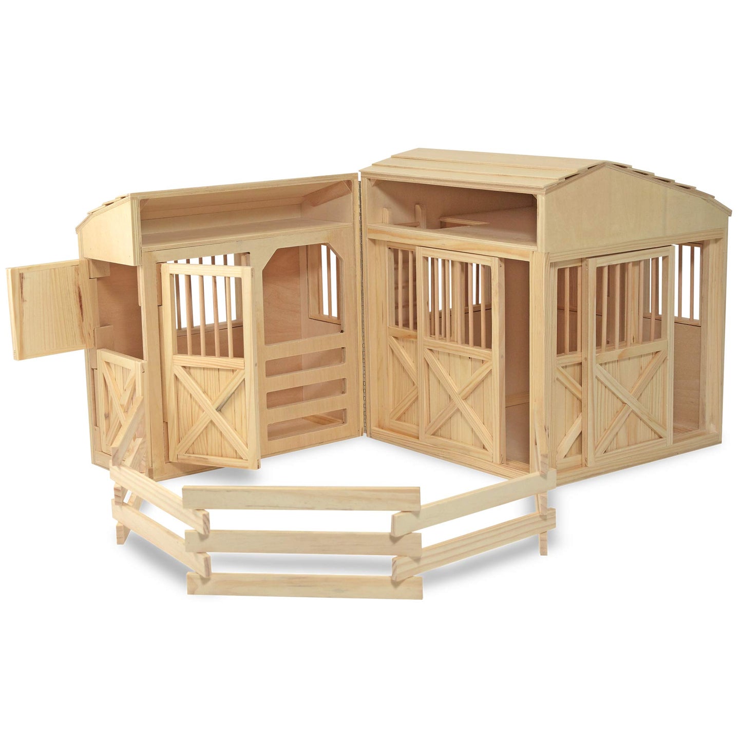 Melissa & Doug Folding Horse Stable