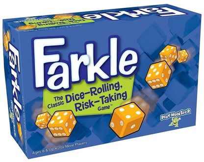 Farkle — Classic Dice-Rolling, Risk-Taking Game — Comes with Dice-Rolling Cup — Family Fun Game Night — Ages 8+