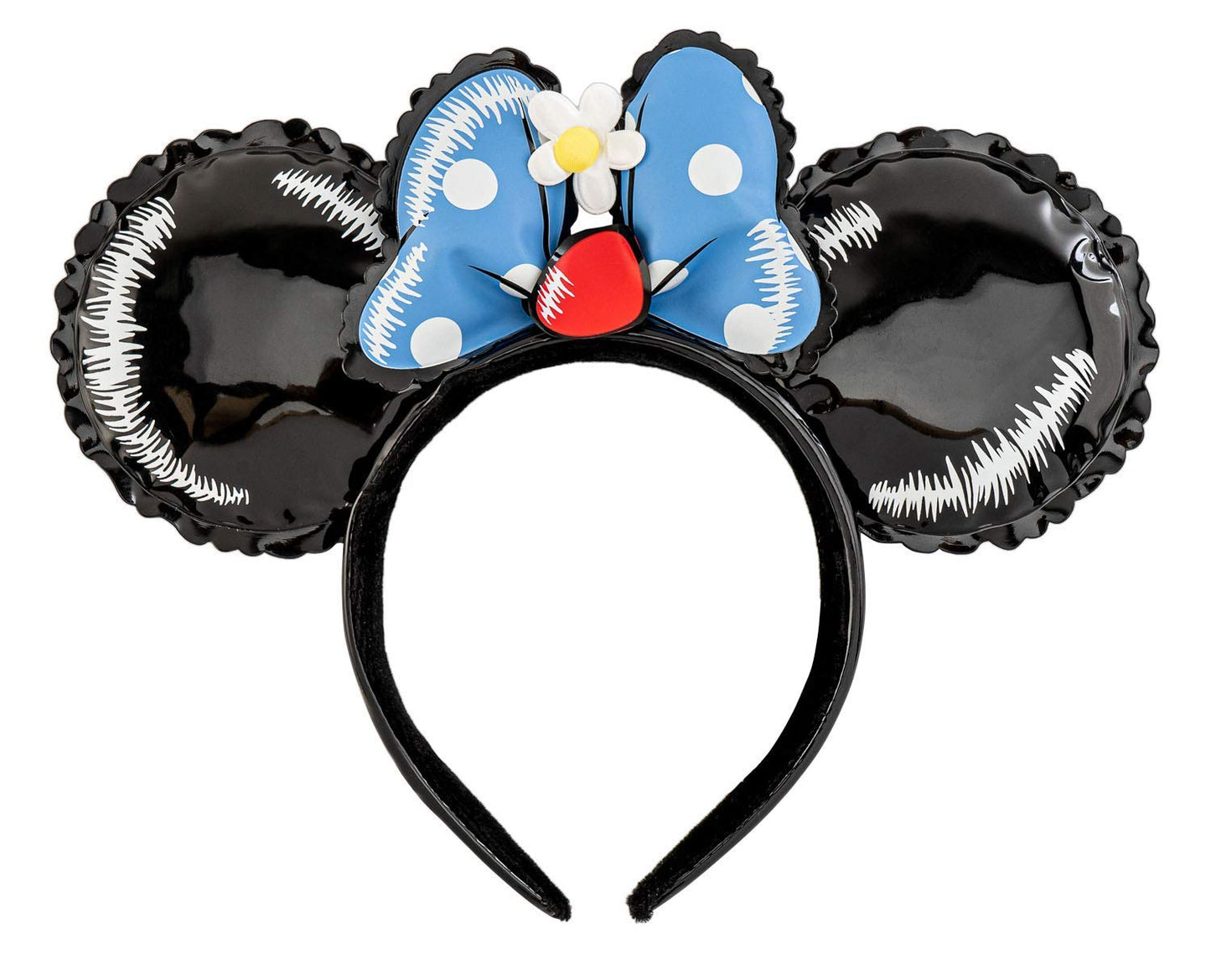Loungefly Disney Minnie Mouse Vinyl Balloon Ears Headband