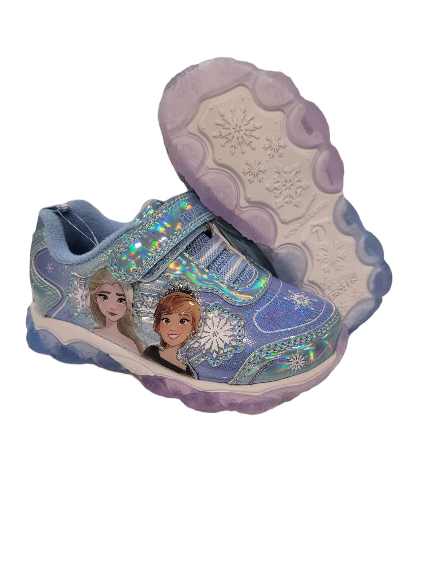 Disney Frozen Girl's Lighted Athletic Sneaker (Toddler/Little Kid)